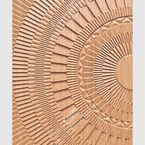 3D CNC Wall Panel Design – CT-PWD-013 Geometric Pattern