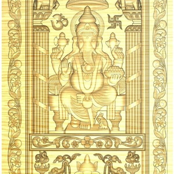 3D Door Ganesh ji